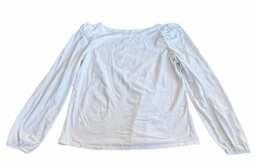 Camaieu Classic White Long-Sleeve Women’s Top